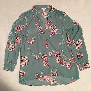 Candies floral dress shirt